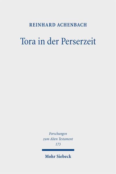 Tora in der Perserzeit