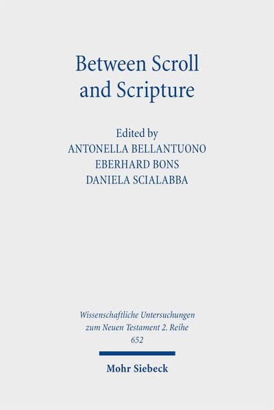 Between Scroll and Scripture