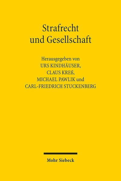 Strafrecht und Gesellschaft
