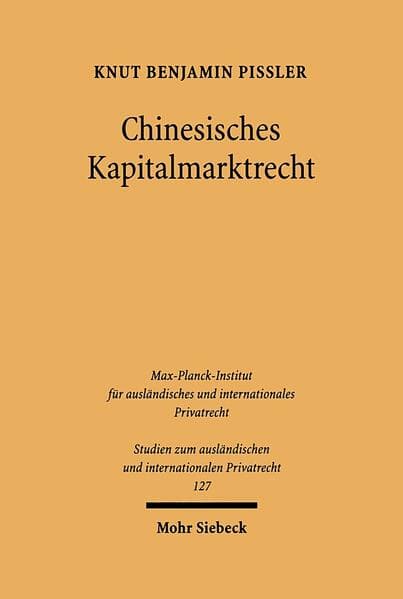 Chinesisches Kapitalmarktrecht