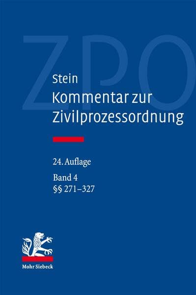 Kommentar zur Zivilprozessordnung: Band 4