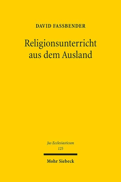 Religionsunterricht aus dem Ausland