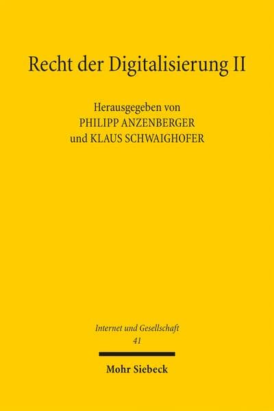 Recht der Digitalisierung II