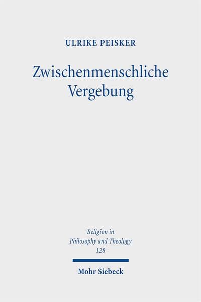 Zwischenmenschliche Vergebung