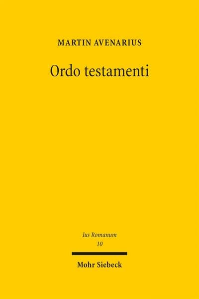 Ordo testamenti