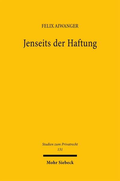 Jenseits der Haftung