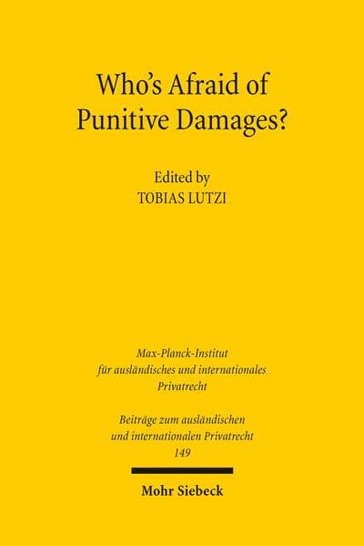 Who's Afraid of Punitive Damages?