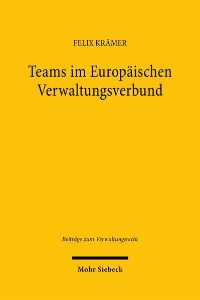 Teams im Europäischen Verwaltungsverbund