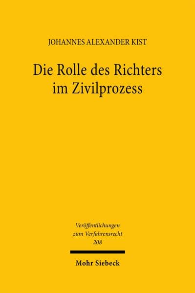 Die Rolle des Richters im Zivilprozess