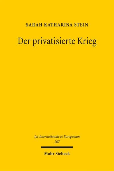 Der privatisierte Krieg