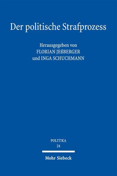 Der politische Strafprozess