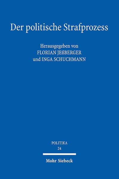 Der politische Strafprozess