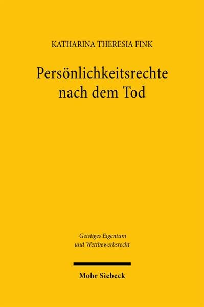 Persönlichkeitsrechte nach dem Tod