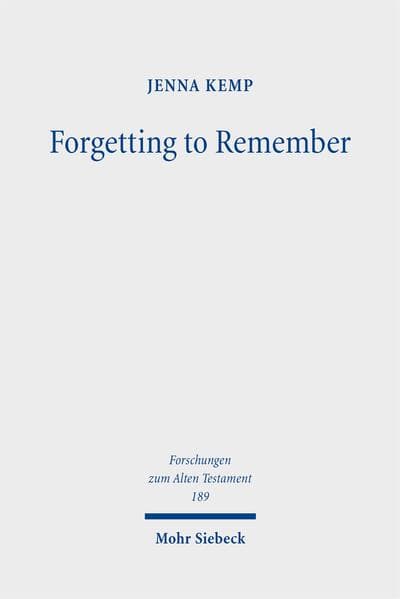 Forgetting to Remember