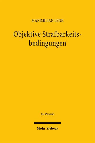 Objektive Strafbarkeitsbedingungen