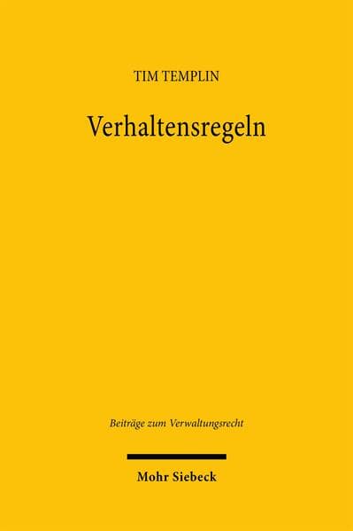 Verhaltensregeln