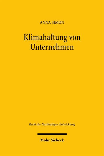 Klimahaftung von Unternehmen