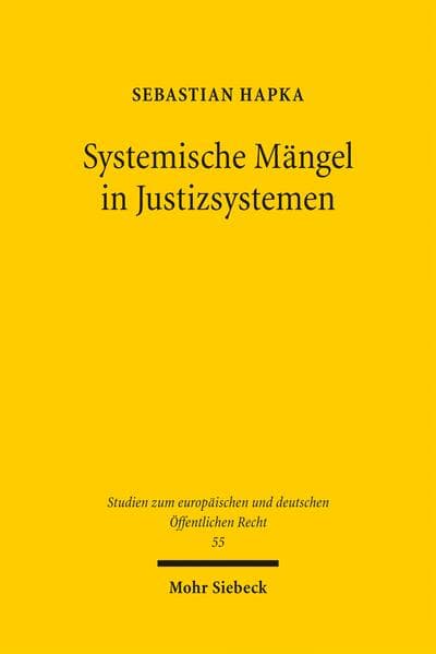 Systemische Mängel in Justizsystemen