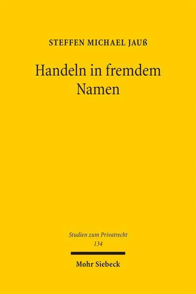 Handeln in fremdem Namen