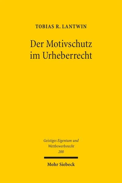 Der Motivschutz im Urheberrecht