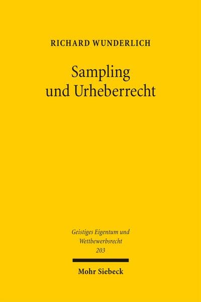 Sampling und Urheberrecht