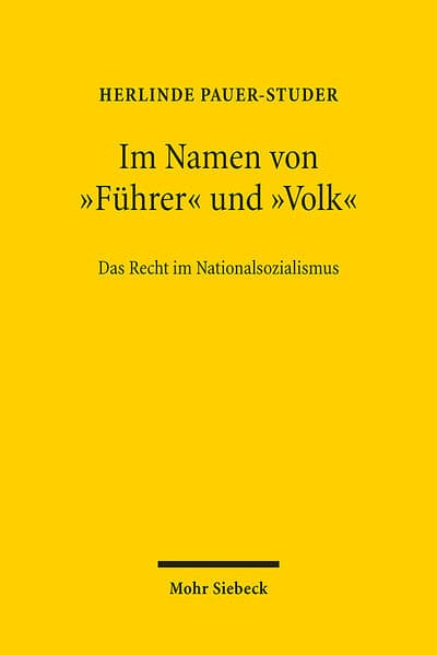 Im Namen von 'Führer' und  'Volk'