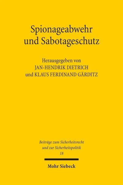 Spionageabwehr und Sabotageschutz