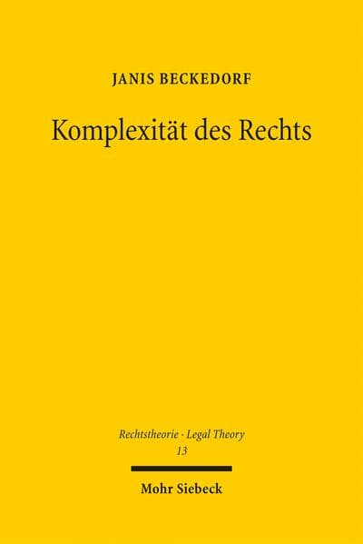 Komplexität des Rechts