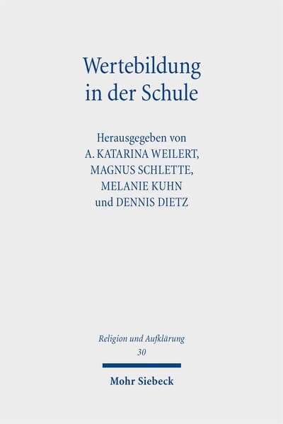 Wertebildung in der Schule