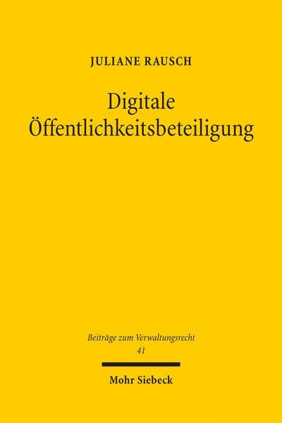 Digitale Öffentlichkeitsbeteiligung