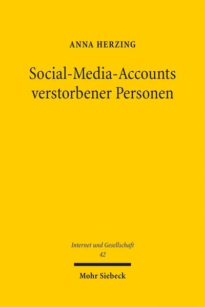 Social-Media-Accounts verstorbener Personen