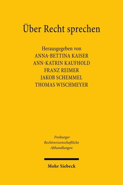 Über Recht sprechen