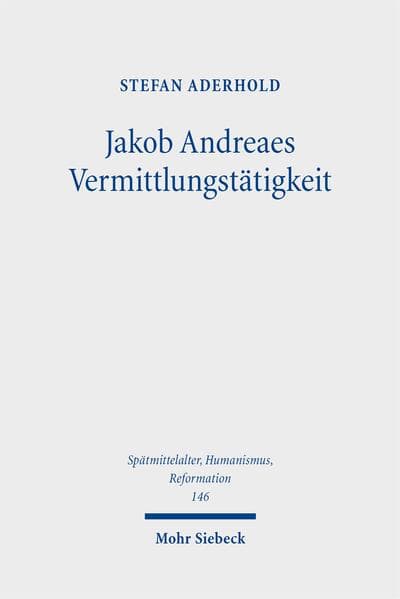 Jakob Andreaes Vermittlungstätigkeit