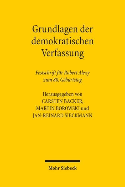 Grundlagen der demokratischen Verfassung