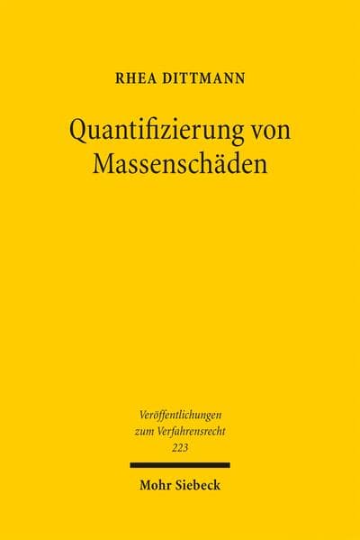 Quantifizierung von Massenschäden