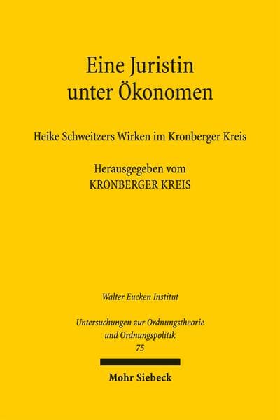 Eine Juristin unter Ökonomen