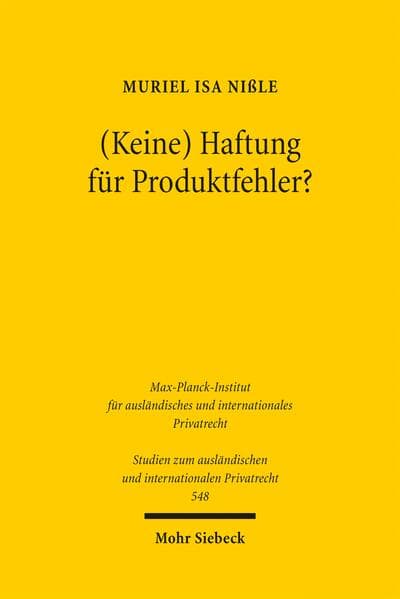 (Keine) Haftung für Produktfehler?