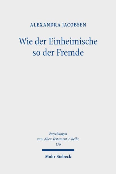 Wie der Einheimische so der Fremde