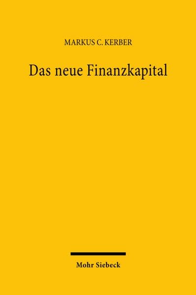 Das neue Finanzkapital