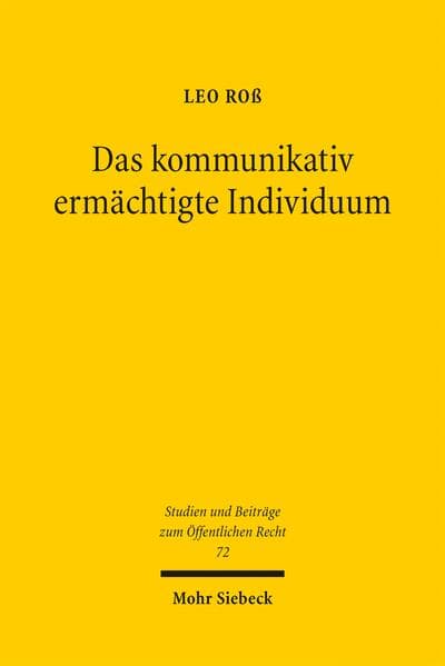 Das kommunikativ ermächtigte Individuum