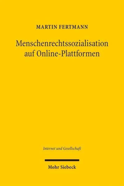 Menschenrechtssozialisation auf Online-Plattformen