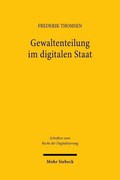 Gewaltenteilung im digitalen Staat