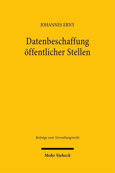 Datenbeschaffung öffentlicher Stellen