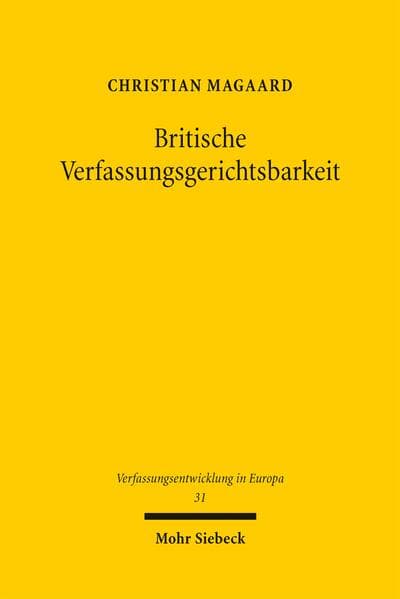 Britische Verfassungsgerichtsbarkeit