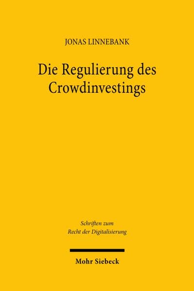 Die Regulierung des Crowdinvestings