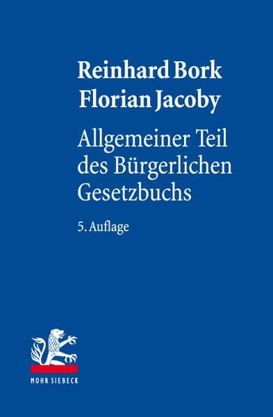 Allgemeiner Teil des Bürgerlichen Gesetzbuchs