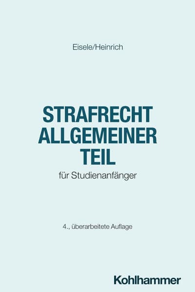 Strafrecht Allgemeiner Teil