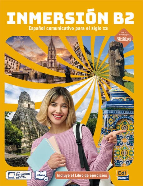 Inmersión B2. Libro del estudiante + Libro de ejercicios + Code