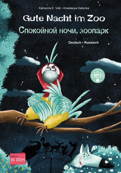 Gute Nacht im Zoo (Deutsch-Russisch)