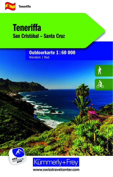 Kümmerly+Frey Outdoorkarte Teneriffa 1:60.000